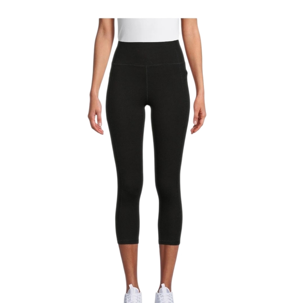 Athletic Works Women's Stretch Blend Cotton Capri Size